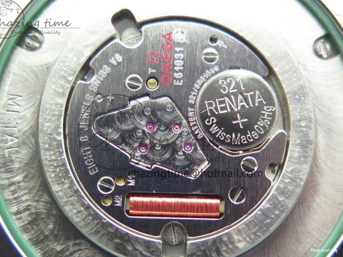 0406 ZeroBulk Ladies’ De Ville Trésor Diamond SS 3AF 1:1 Best Edition White Dial Black Markers On Black fabric strap Swiss Quartz 7880